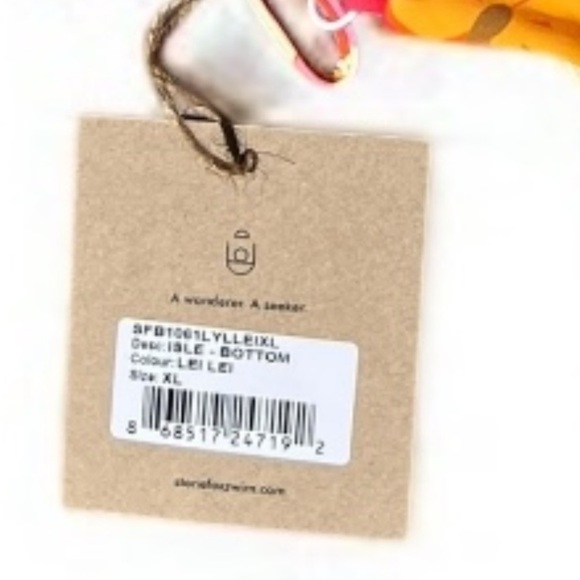 🌻NEW w.tags! Stone Fox Swim Lei Lei Bikini Set Size XL - Picture 14 of 15